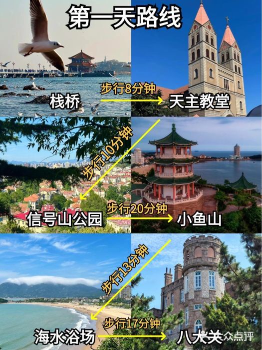 栈桥景区图片
