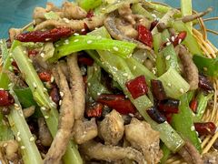干煸鱿鱼须-天津外国语大学（马场道校区）食堂