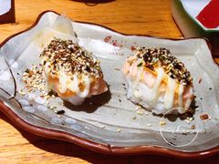 三文鱼寿司-赤坂亭·M9和牛烧肉·铁板烧·日料398放题(长泰广场店)