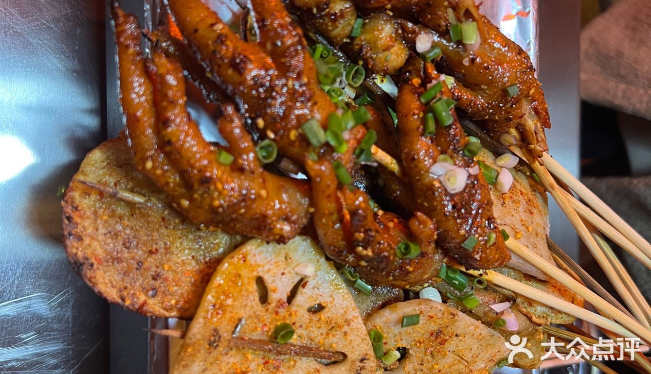 九街附近的烧烤