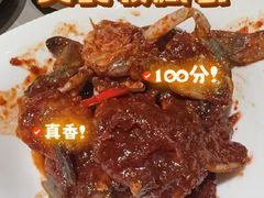 -草家酱蟹炭火烤肉店(珲春南路一店)