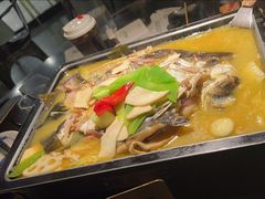 鸡汁杏鲍菇湄公鱼-炉鱼(西溪银泰城店)