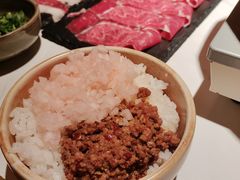 豆豉肉燥饭-旺福·贵州酸汤牛肉火锅(陆悦天地店)