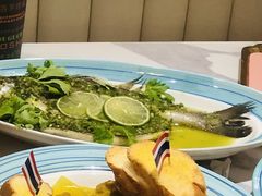 鸟眼椒青柠蒸酸辣海鲈鱼-意浓东南亚餐厅(滕州万达店)