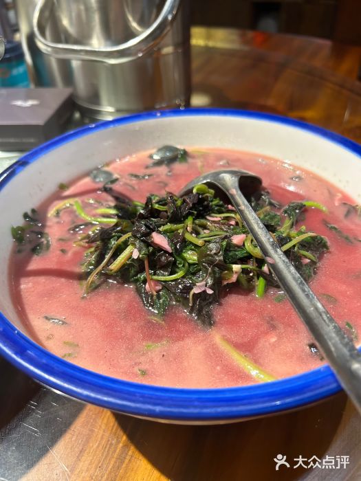 澜亭·家宴菜皮蛋煮苋菜图片