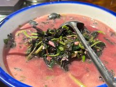 皮蛋煮苋菜-澜亭·家宴菜