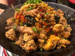 干锅鱼杂-湘肠香火锅店(团结湖店)