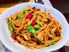 三层肉炒建瓯笋芽-四道菜·福建菜馆(新街口金鹰店)