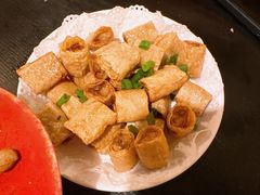 腐皮包黄鱼-三酉星·枫·山風与野菜(上海总店)