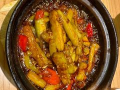 鱼香茄子煲-付掌柜在成都·热炒砂锅集(金禾店)