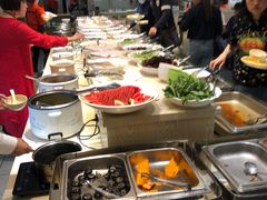 自助取餐区-自然风素食自助餐厅(黄河北路店)