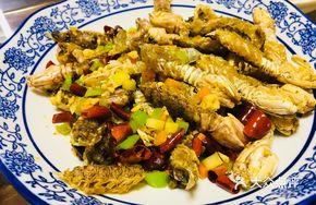 Salted Pepper Peeled Prawn