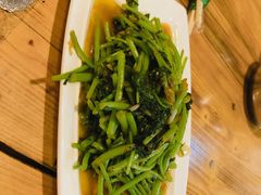 酱烧茼蒿-山妹子铁锅炖