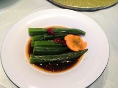 凉拌秋葵-二十八里太湖船菜(吉祥路店)
