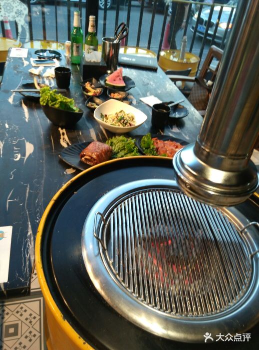 牛角铁桶烤肉(鼓楼大街店)铁桶烤炉图片