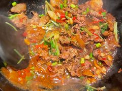 小炒黄牛肉-小隐人家(乐松店)