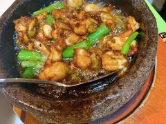石锅杭椒牛蛙-桂满陇-十里风荷(合生汇店)