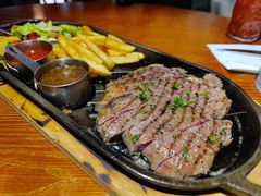 澳洲谷饲和牛M7肉眼牛排-澳骄 Aussie Kitchen·手工披萨·西餐(国大店)