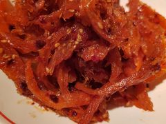 拌明太鱼丝-七八冷面·延边朝鲜族美食(欢乐谷店)
