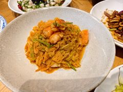 大虾烧白菜-必点海鲜·海肠捞饭·鲅鱼水饺(滨江道店)