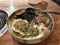 -明洞阿姨·韩式酱蟹烤肉·创意料理(三元桥店)