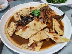 鱼头泡饼-听涛雅苑百味饺子老家菜馆
