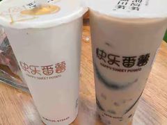 珍珠奶茶-快乐番薯(安溪中闽店)