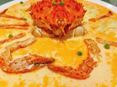 红花芙蓉蒸雪蟹-食神鱼头佛跳墙(百子湾旗舰店)