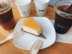 柚子芝士蛋糕-Seesaw Coffee(朝阳大悦城店)