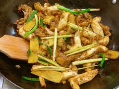 花雕脆肉皖炒鸡-百鸟归巢天麻鱼头(远洋城店)