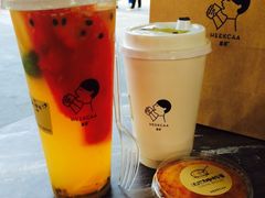 低脂红玉茗茶-喜茶(深圳福田星河COCO Park店)