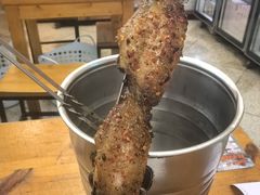 招牌蜜辣烤鸡翅-炒豆合作社(东四总店)