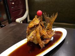 糖醋鲤鱼-老牌坊鲁菜名店(聊城美食岛店)