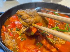 -贵州辣子鸡番茄鸡