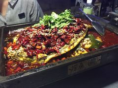 -探鱼·鲜青椒爽麻烤鱼(中天广场店)
