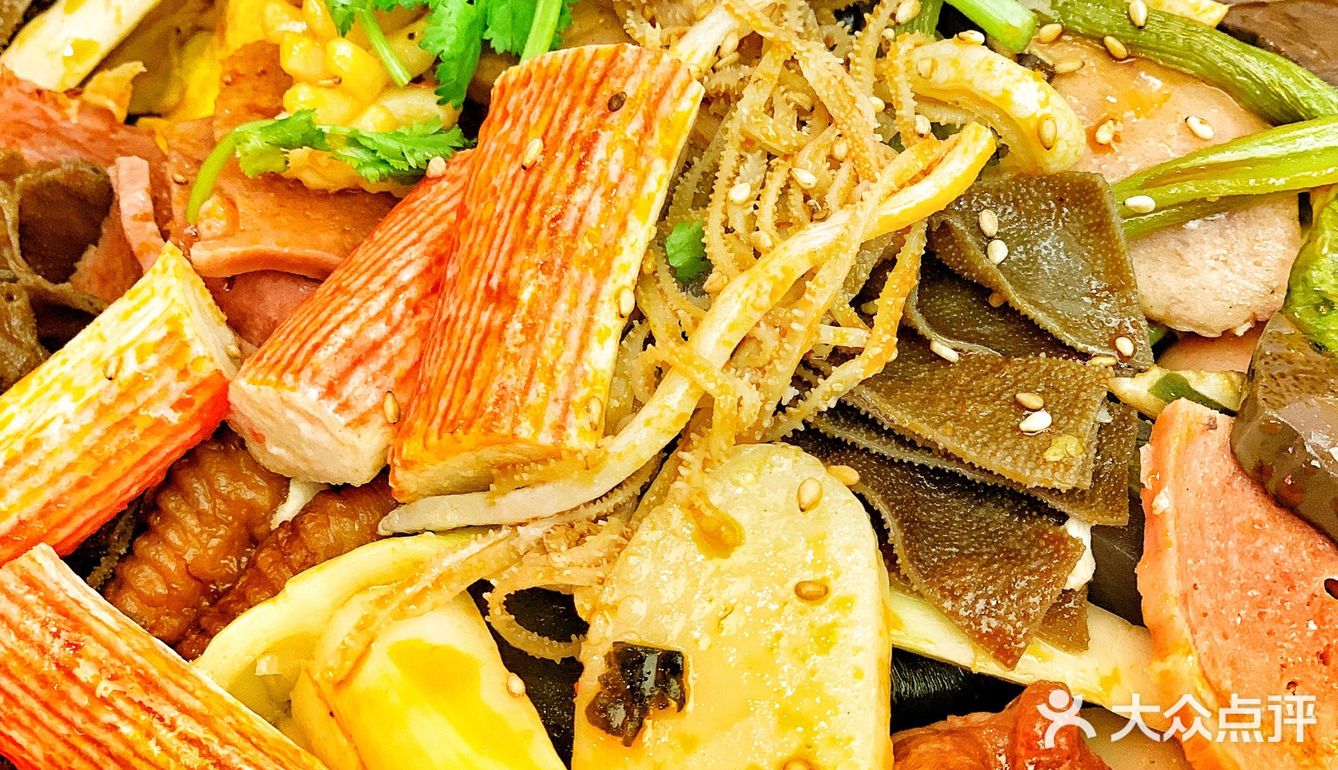 福州🔥正宗超大盘干拌麻辣烫💰人均30超绝