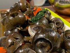 薄荷炒田螺-食爺炭炉鸡煲·烧烤