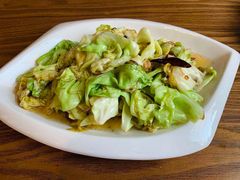 炝炒圆白菜-虾元素品质川菜
