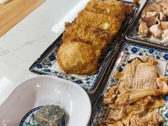 鸡蛋炸馒头片-大槐树烤肉馆