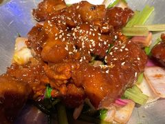 蒜香蜜汁排骨-绿茶餐厅(领展购物广场·中关村店)