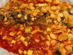 蒜香纸包江团烤鱼-红辣椒·川菜·火锅(张杨路店)