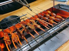 烤蚕蛹-悦屋老板娘的烤肉店(紫薇田园店)