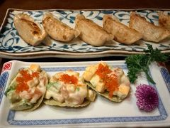 三文鱼油梨芒果Taco-鸟泉居酒屋·烧鸟·酒馆(百子湾店)
