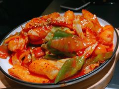 鱼饼炒年糕-博欧姆新派韩国料理·炸鸡(艾尚店)