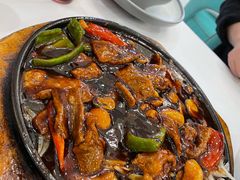 铁板蚝皇牛肉-新名仕新白玉兰餐厅