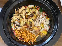 -菌乡缘·野生菌蒸汽鱼火锅(江边夜市店)