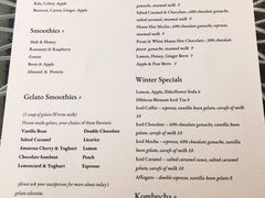 菜单-Takapuna Beach Cafe