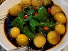 凉拌皮蛋-老佛爷铜炉蛙锅(海岸城店)