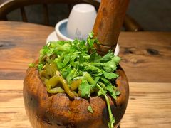 烧青椒捶皮蛋-树厨贵州菜(大十字店)