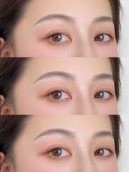 点击看大图 -杨益美学·野生眉半永久纹眉发际线